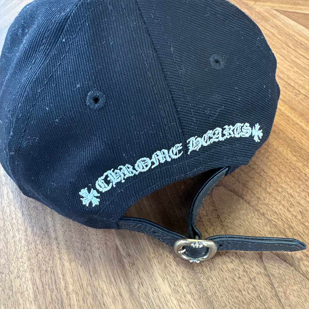 Chrome Hearts Horse Shoe Black Cap