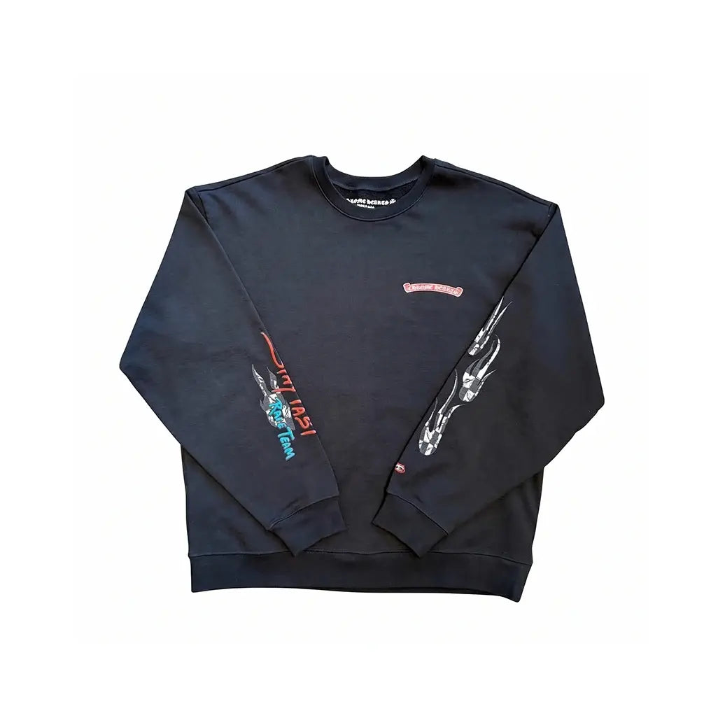 Chrome Hearts Stay Fast Matty Boy Black Sweatshirt