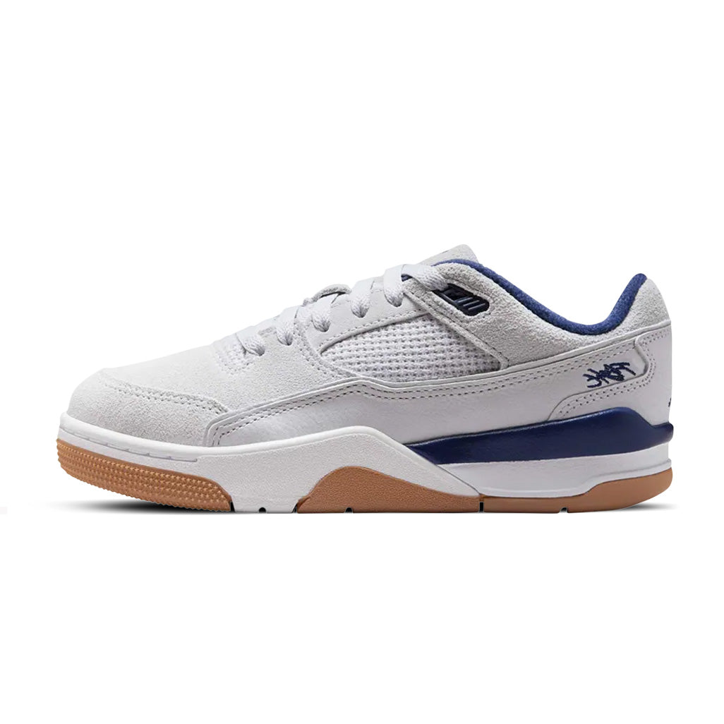 Jordan Flight Court Neutral Grey Midnight Navy GS