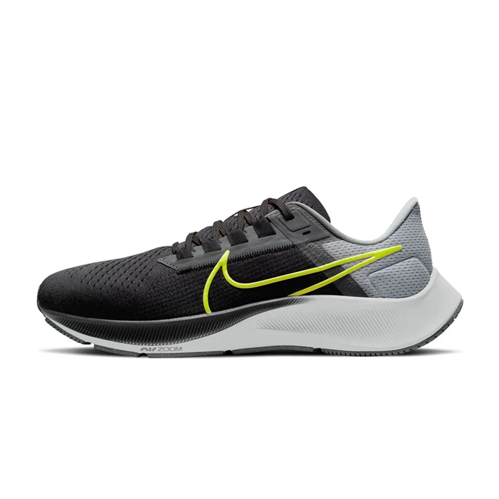 Nike Air Zoom Pegasus 38 Black Smoke Grey Volt