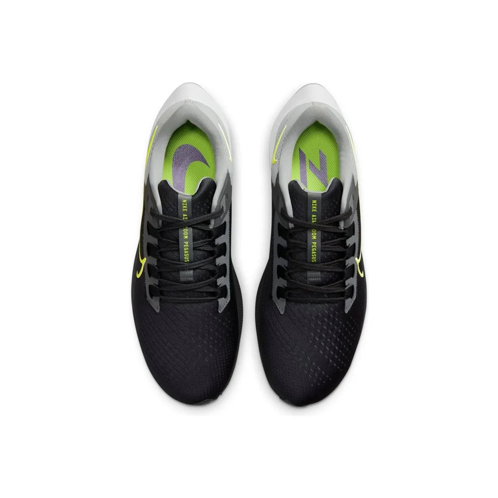 Nike Air Zoom Pegasus 38 Black Smoke Grey Volt