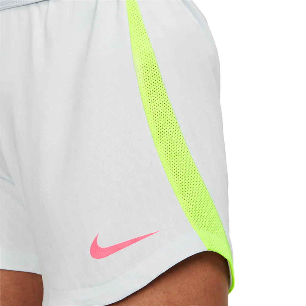 Nike Strike Dri-FIT Football Shorts Pure Platinum Volt