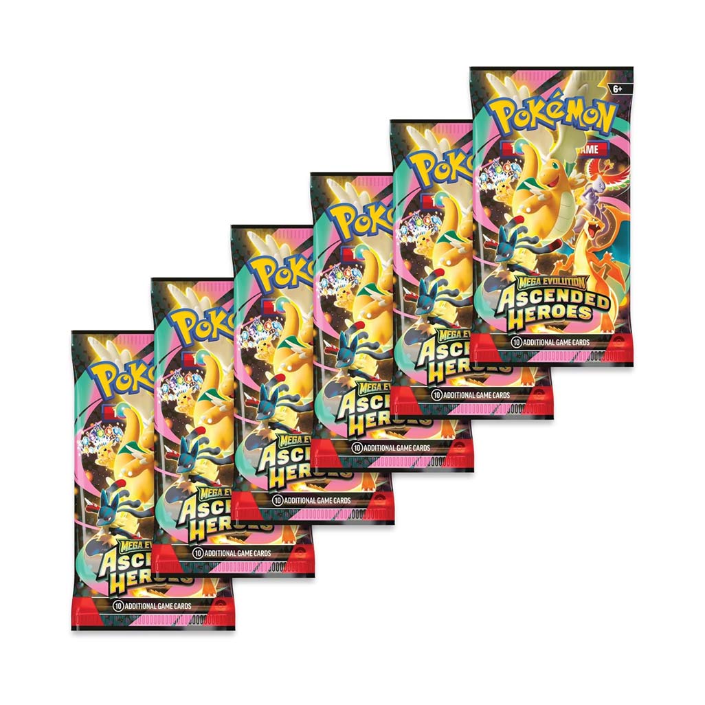 Pokémon Mega Evolution Ascended Heroes Booster Bundle
