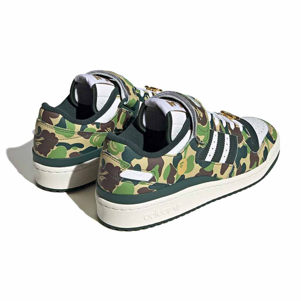 adidas Forum 84 Low Bape 30th Anniversary 'Green Camo'
