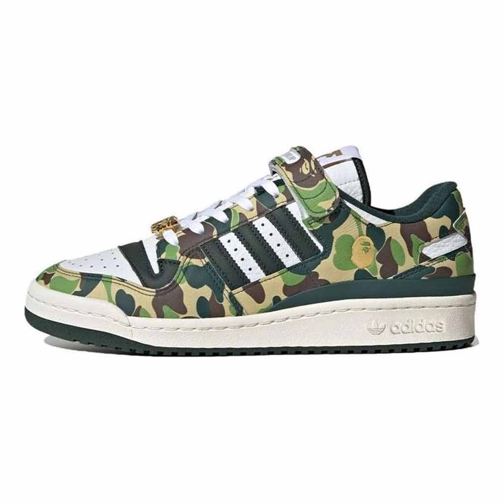 adidas Forum 84 Low Bape 30th Anniversary 'Green Camo'