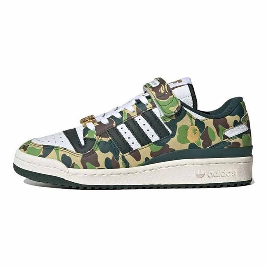 adidas Forum 84 Low Bape 30th Anniversary 'Green Camo'