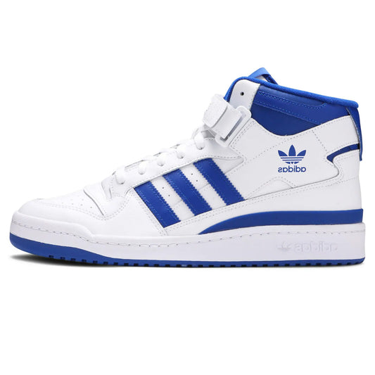 adidas Forum Mid White Royal Blue - 1