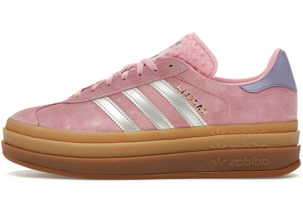 adidas Gazelle Bold True Pink Gum Grade School - 1