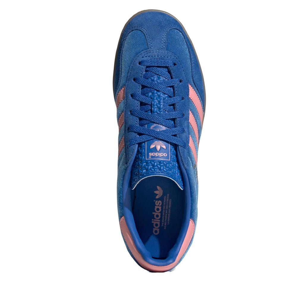 adidas Gazelle Indoor Blue Semi Pink Velvet W