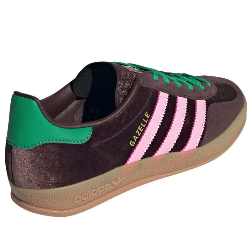 adidas Gazelle Indoor Brown Velvet Women - 4