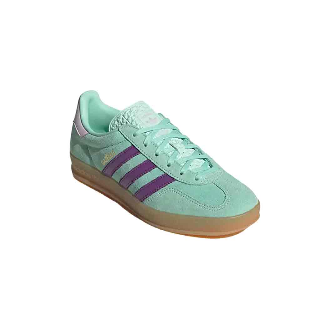 adidas Gazelle Indoor Clear Mint Active Purple W