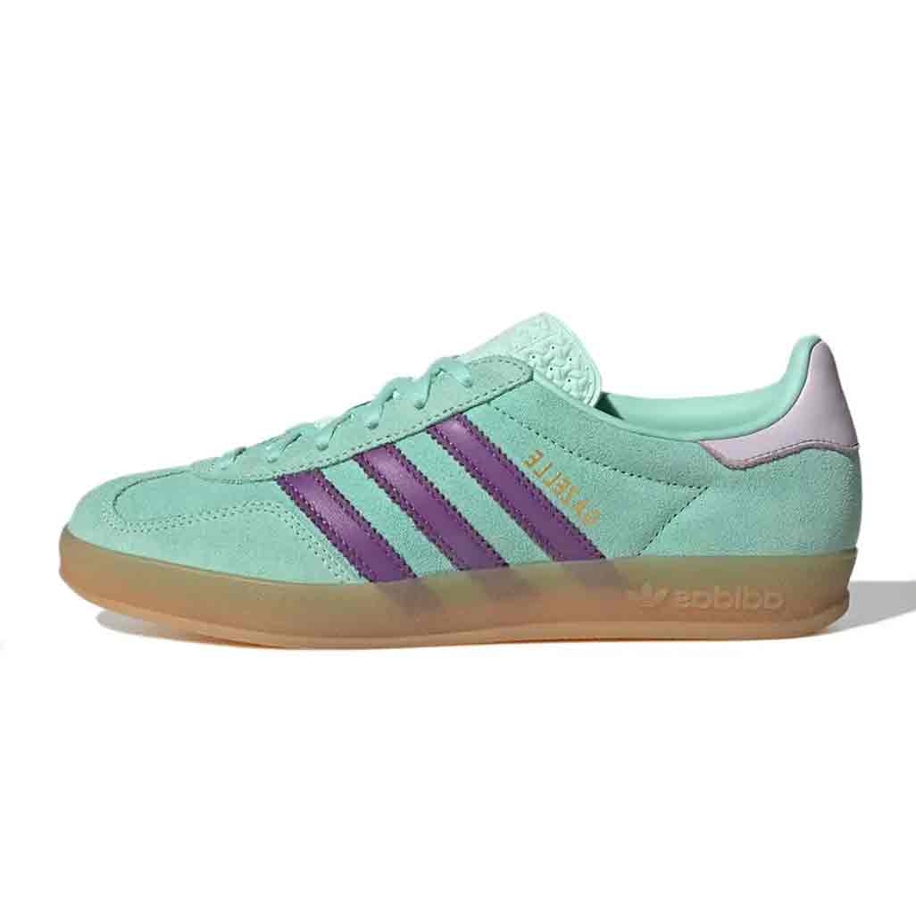 adidas Gazelle Indoor Clear Mint Active Purple W