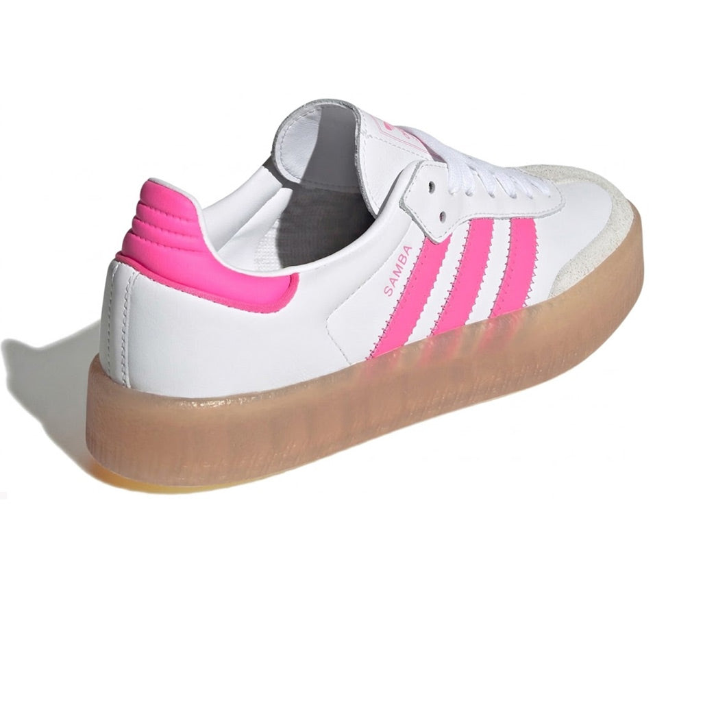 adidas Sambae White Off White Lucid Pink W