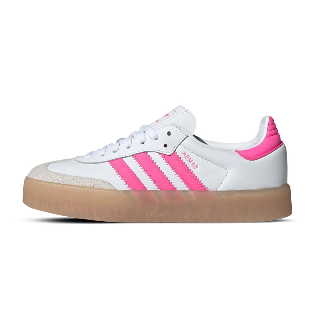 adidas Sambae White Off White Lucid Pink W