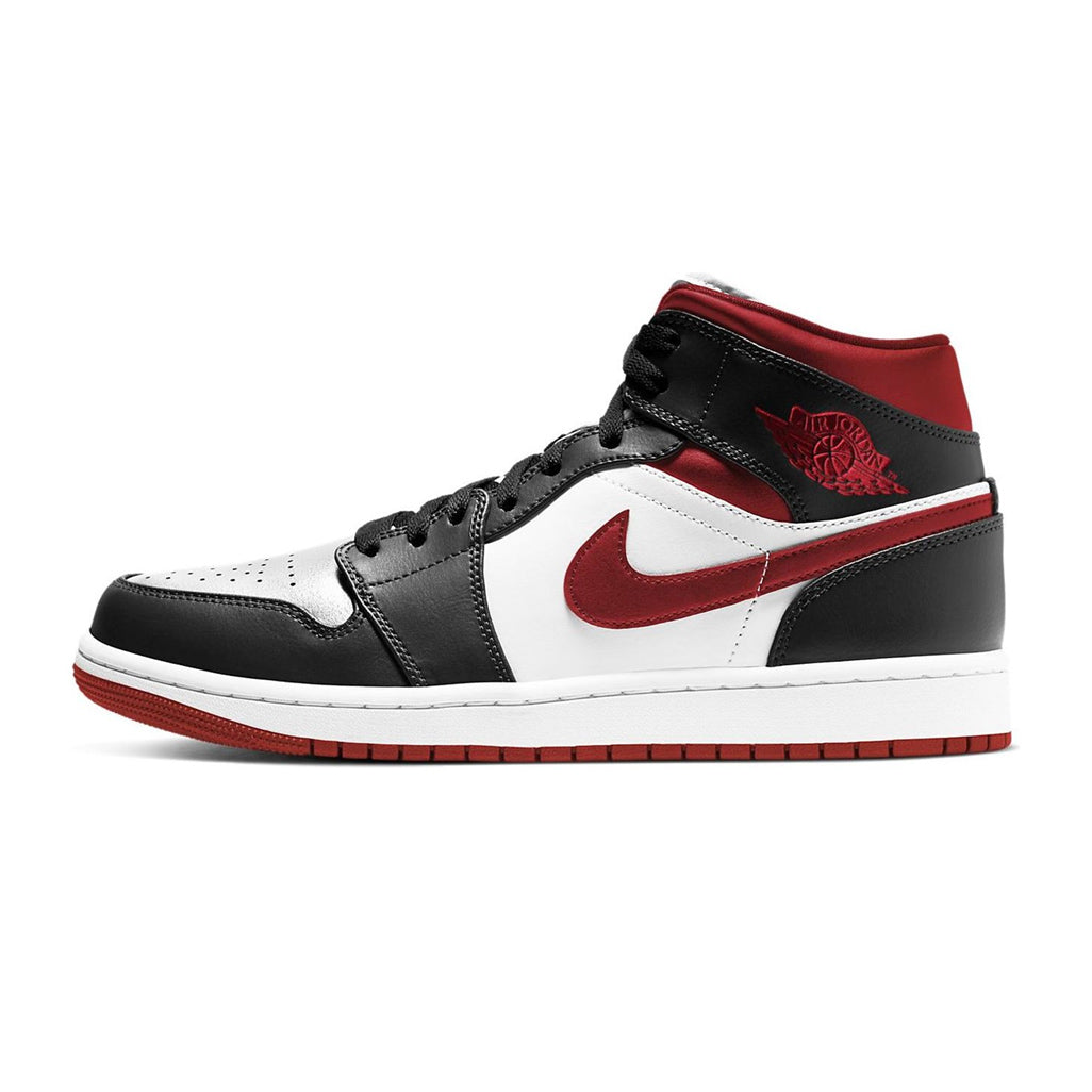Air Jordan 1 Mid Gym Red Black White
