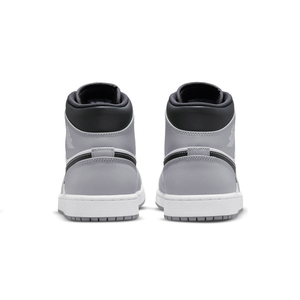 Air Jordan 1 Mid Light Smoke Grey Anthracite GS