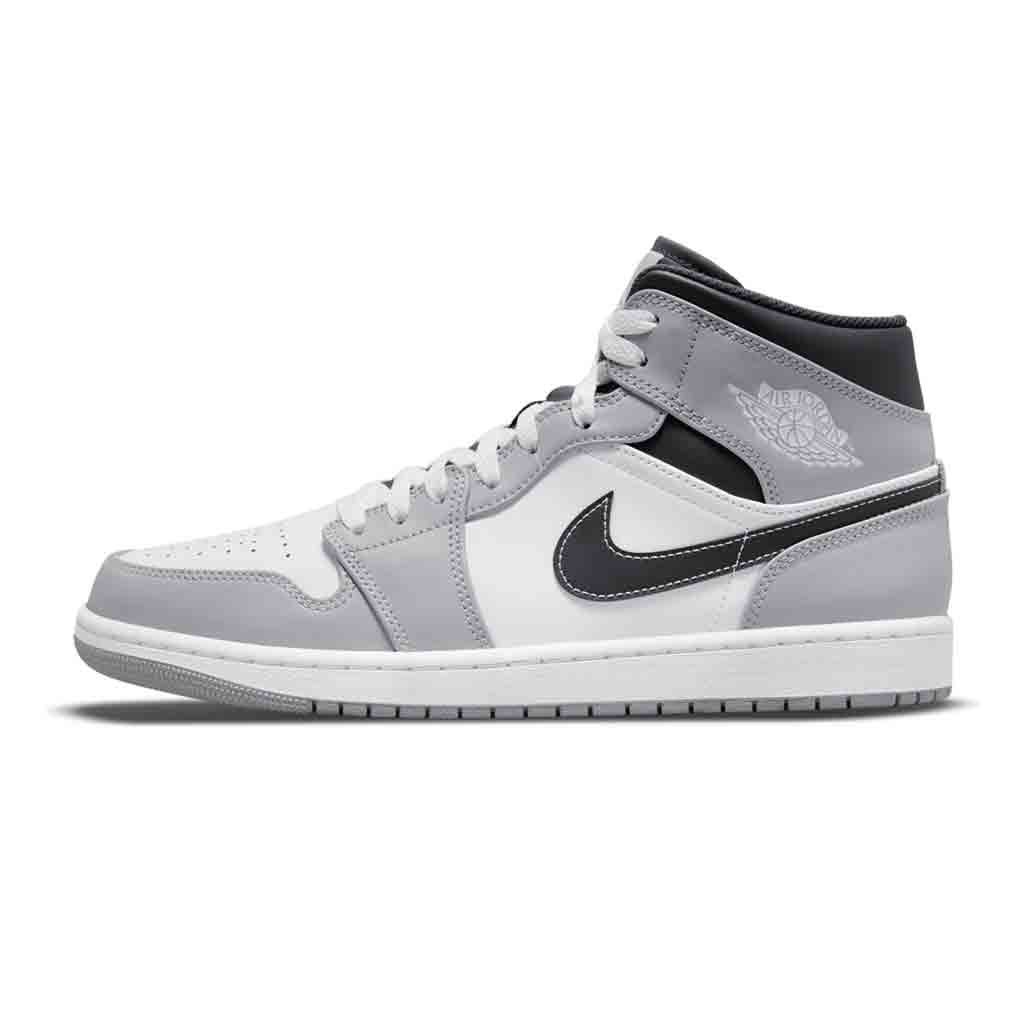 Air Jordan 1 Mid Light Smoke Grey Anthracite