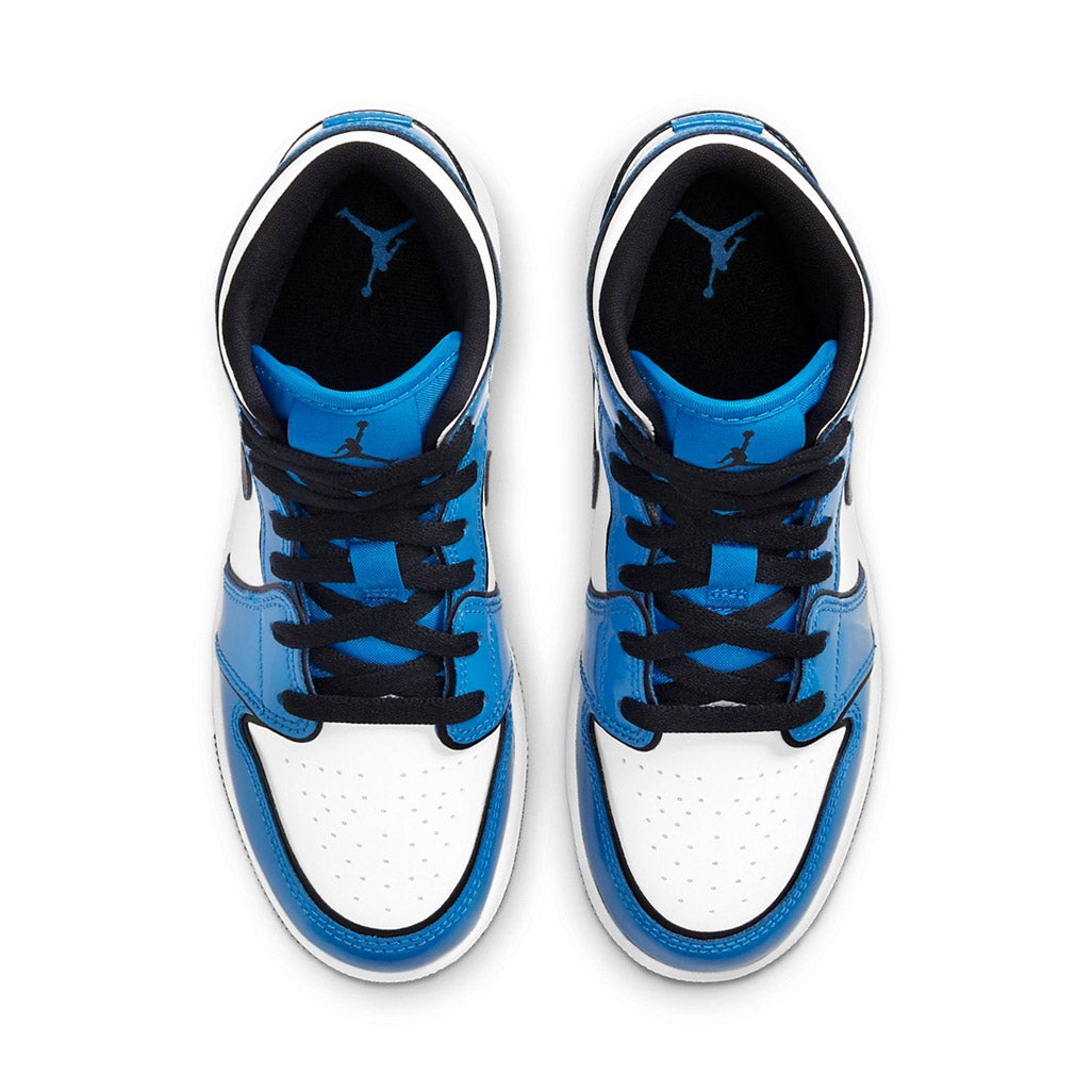 Air Jordan 1 Mid Signal Blue GS