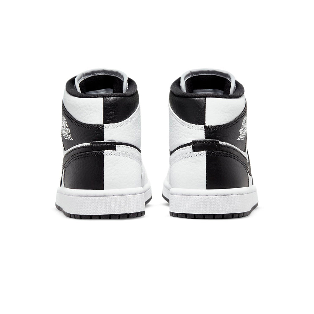 Air Jordan 1 Mid Split Black White W