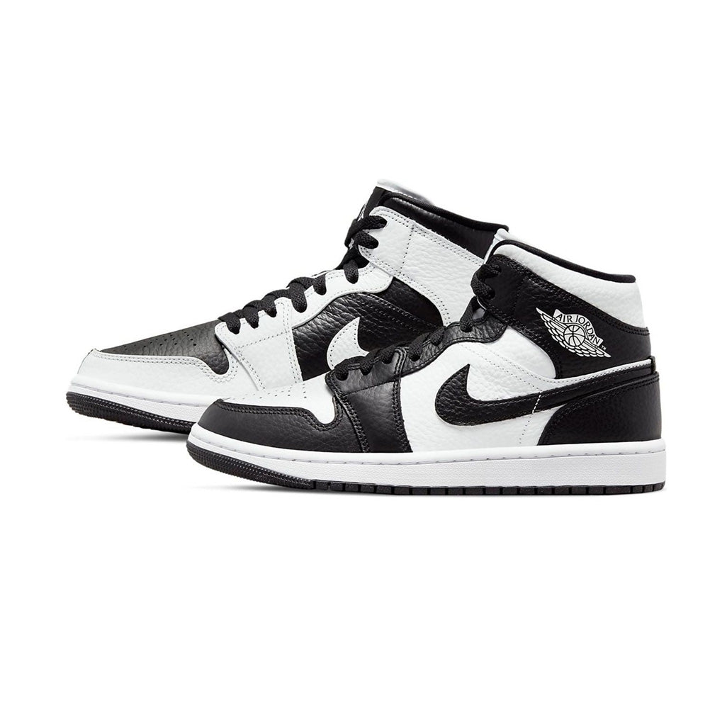 Air Jordan 1 Mid Split Black White W