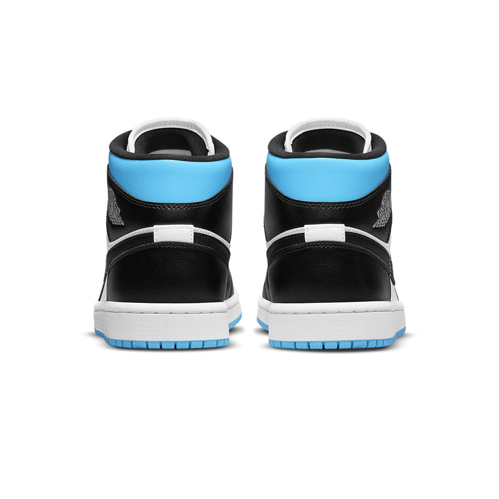 Air Jordan 1 Mid University Black White W