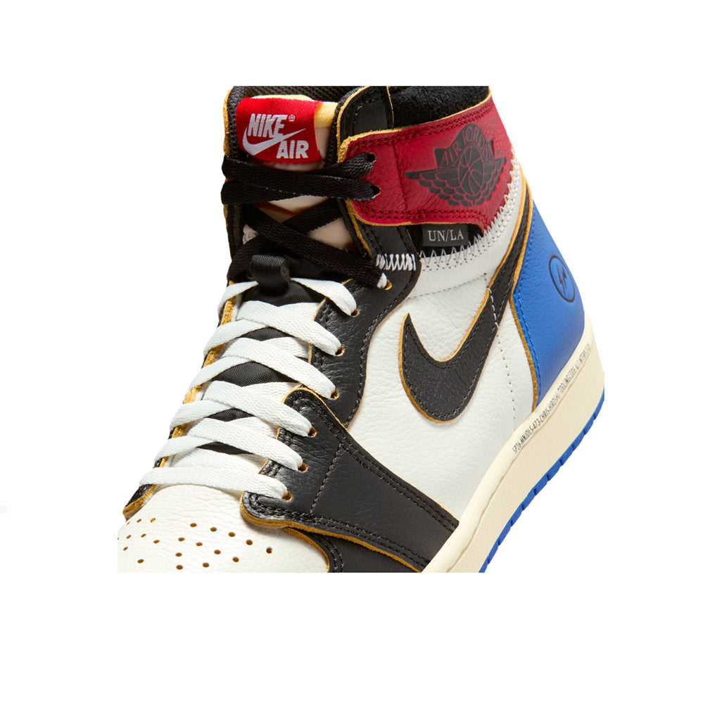 Air Jordan 1 Retro High OG SP Fragment x Union LA Varsity Red Sport Royal