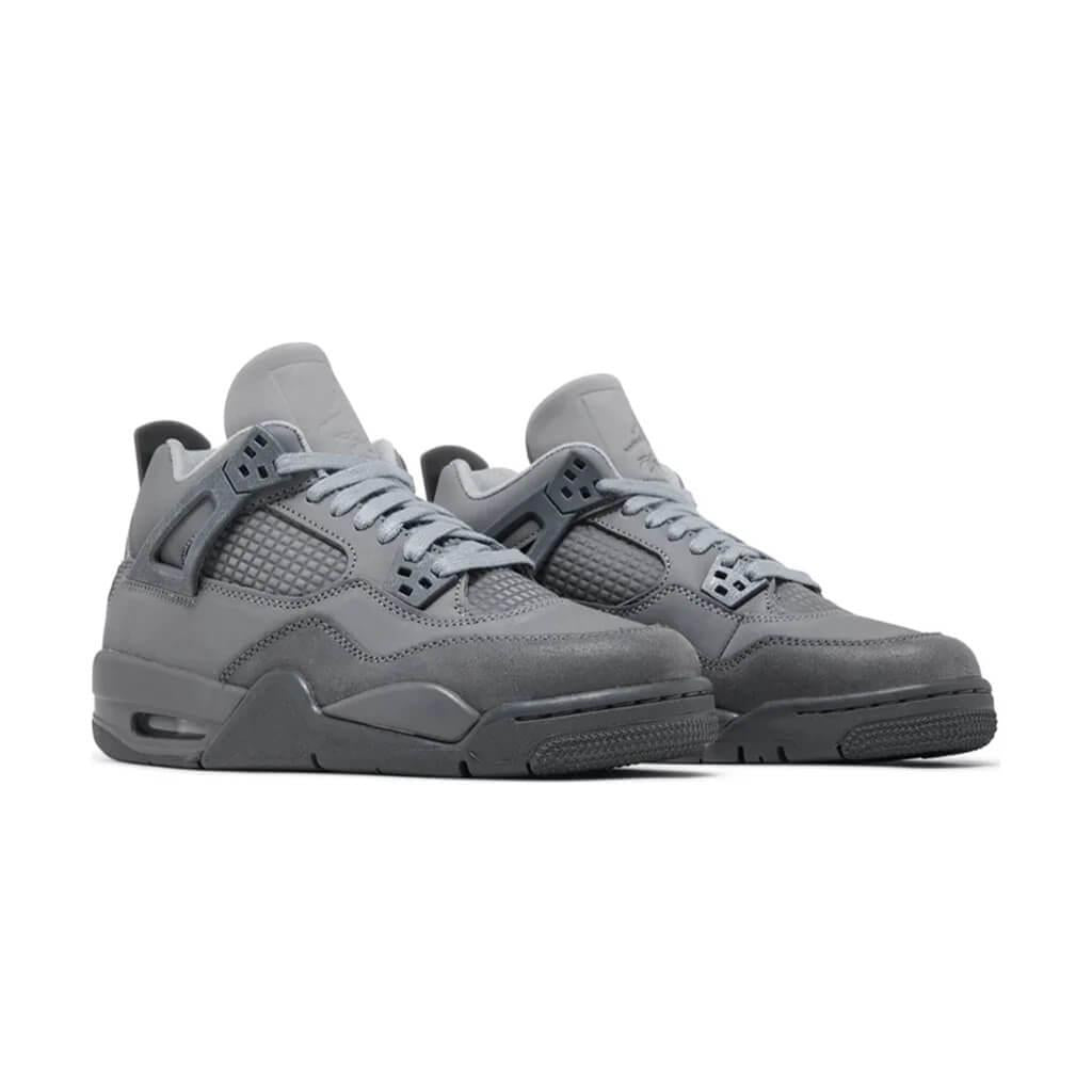 Air Jordan 4 Retro SE Paris Olympics Wet Cement Grade School - 3