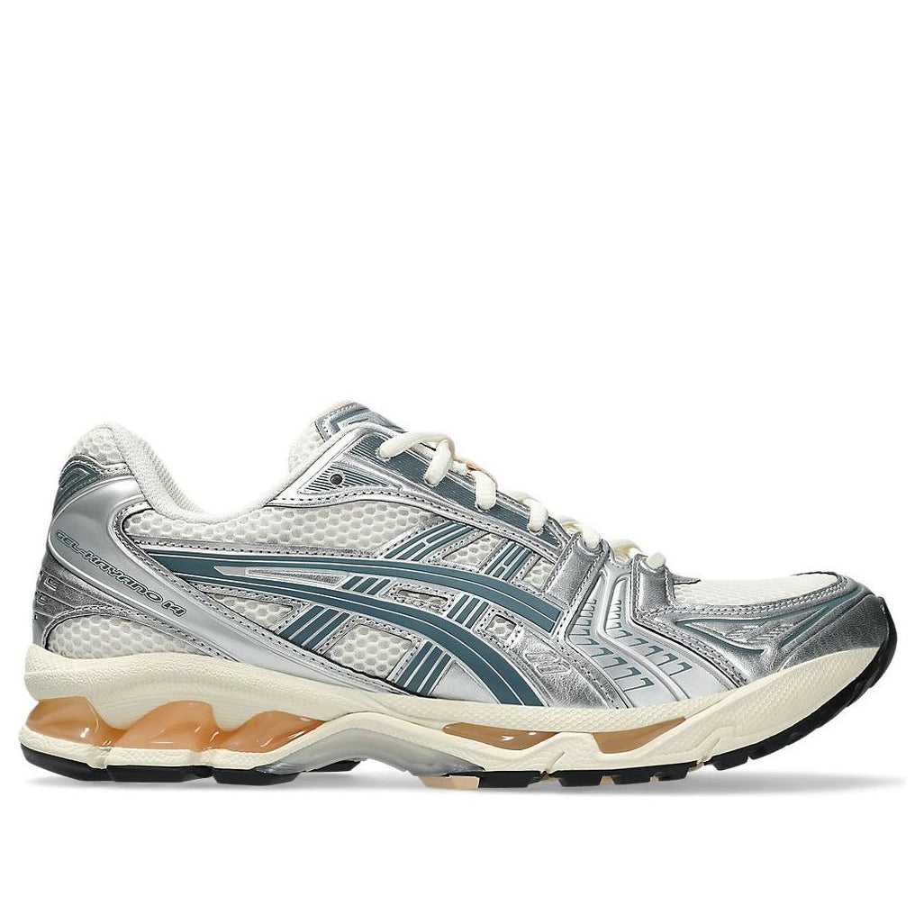 ASICS Gel-Kayano 14 Birch Silver Teal Gold - 7
