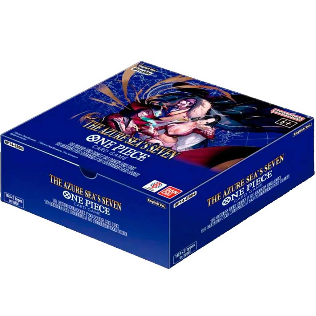 Bandai One Piece The Azure Sea's Seven (OP14-EB04) Booster Box