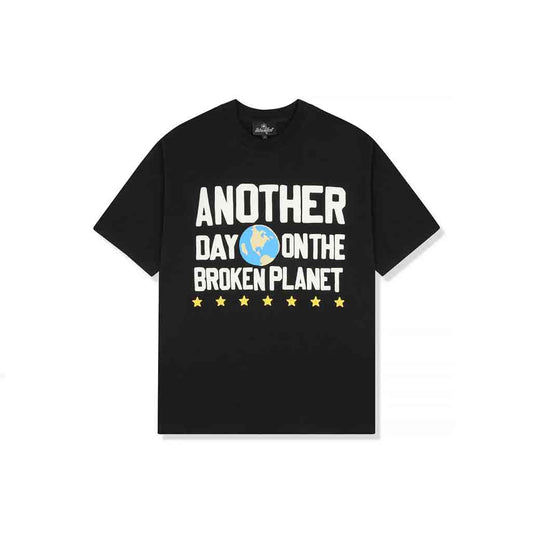 Broken Planet Another Day T-shirt Midnight Black