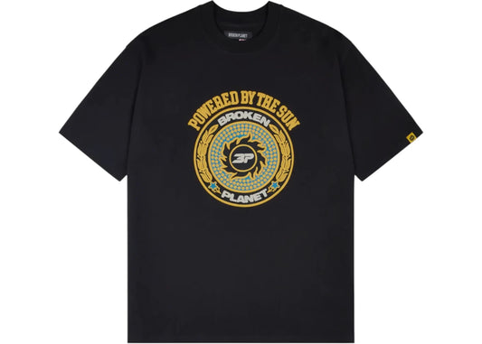 Broken Planet Crest T-shirt Midnight Black - 1