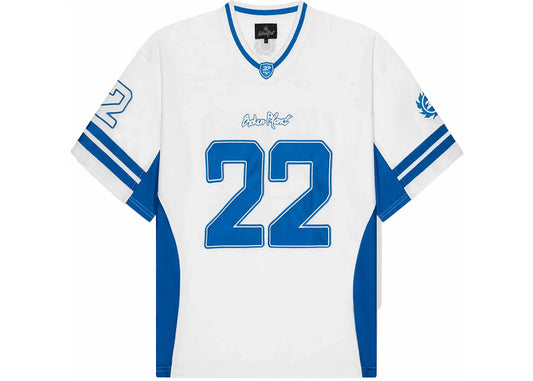 Broken Planet Football Jersey FW24 White Blue - 1