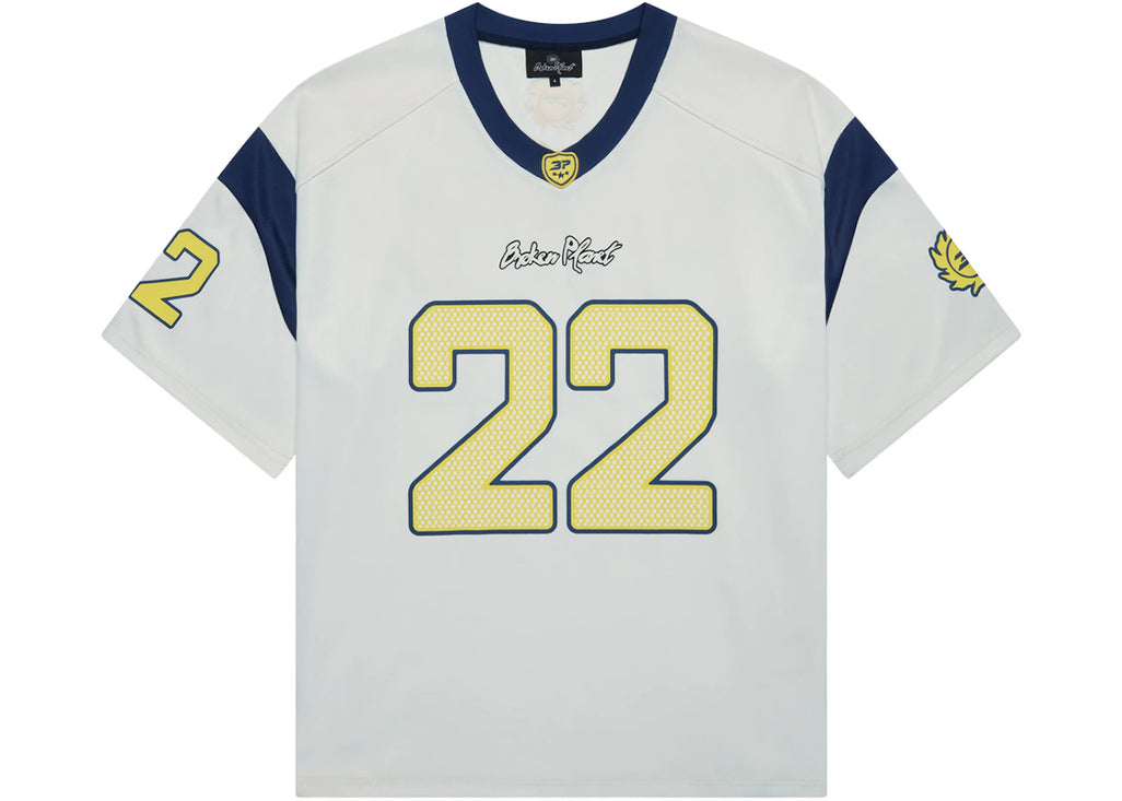 Broken Planet Football Jersey White Blue - 2