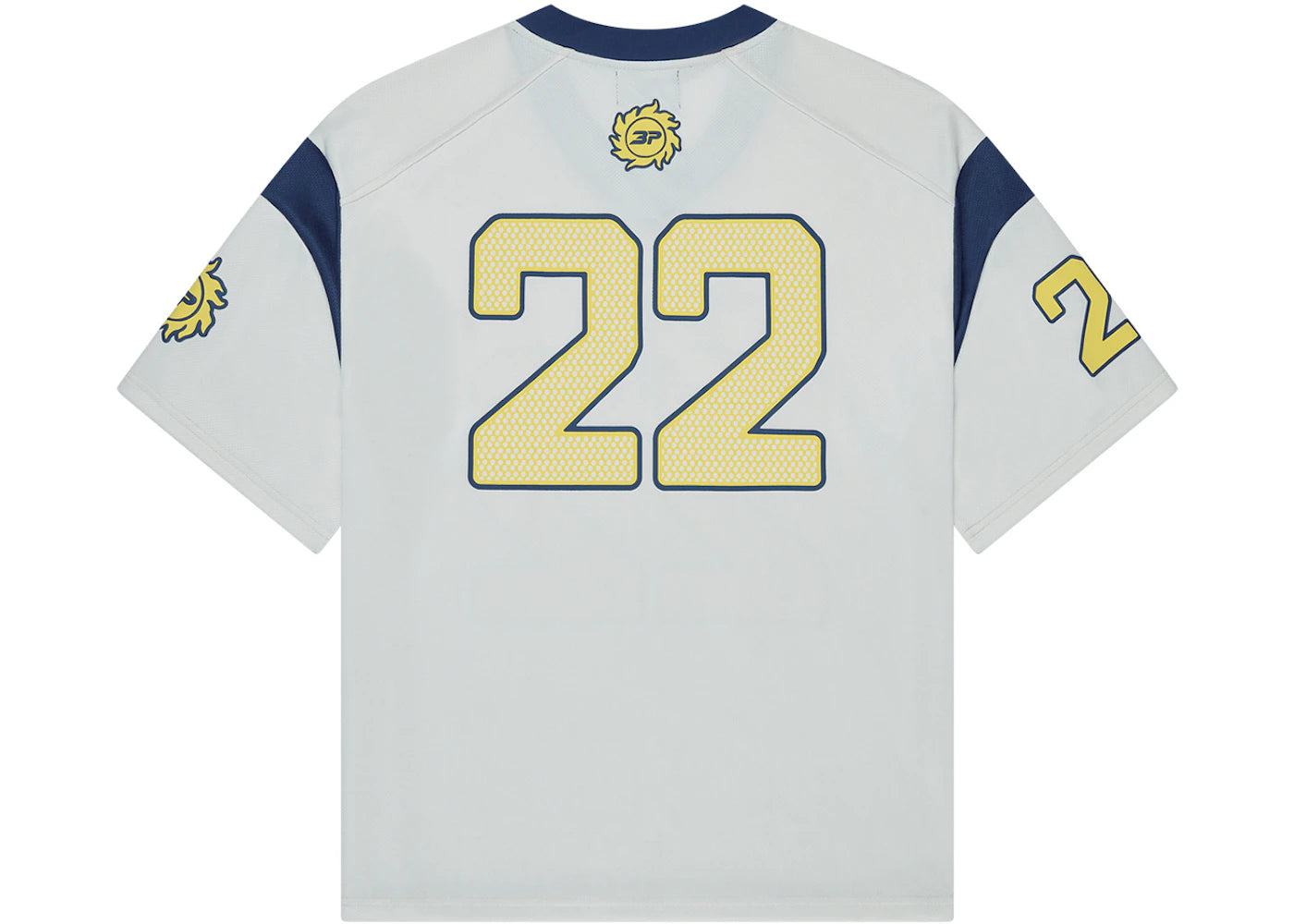 Broken Planet Football Jersey White Blue - 3
