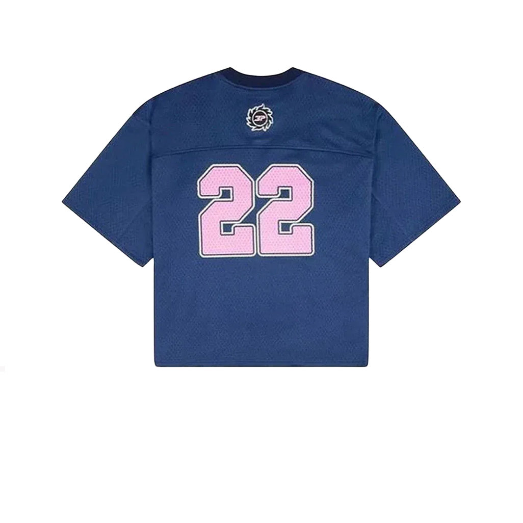 Broken Planet Mesh Jersey Outerspace Blue