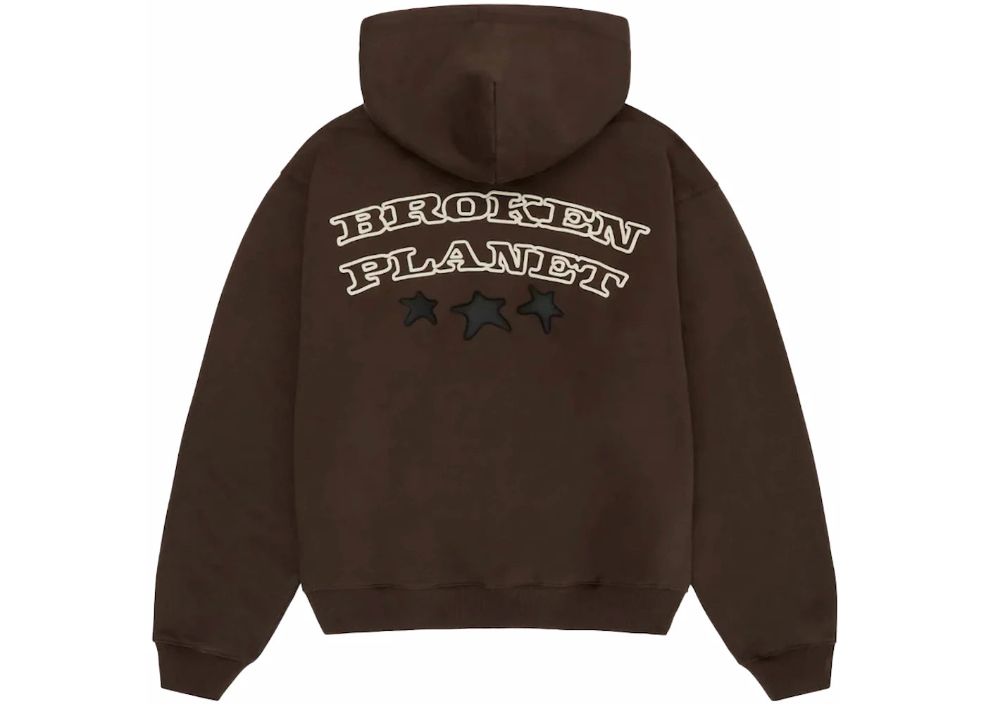 Broken Planet Out Of Service Hoodie Brown - 3