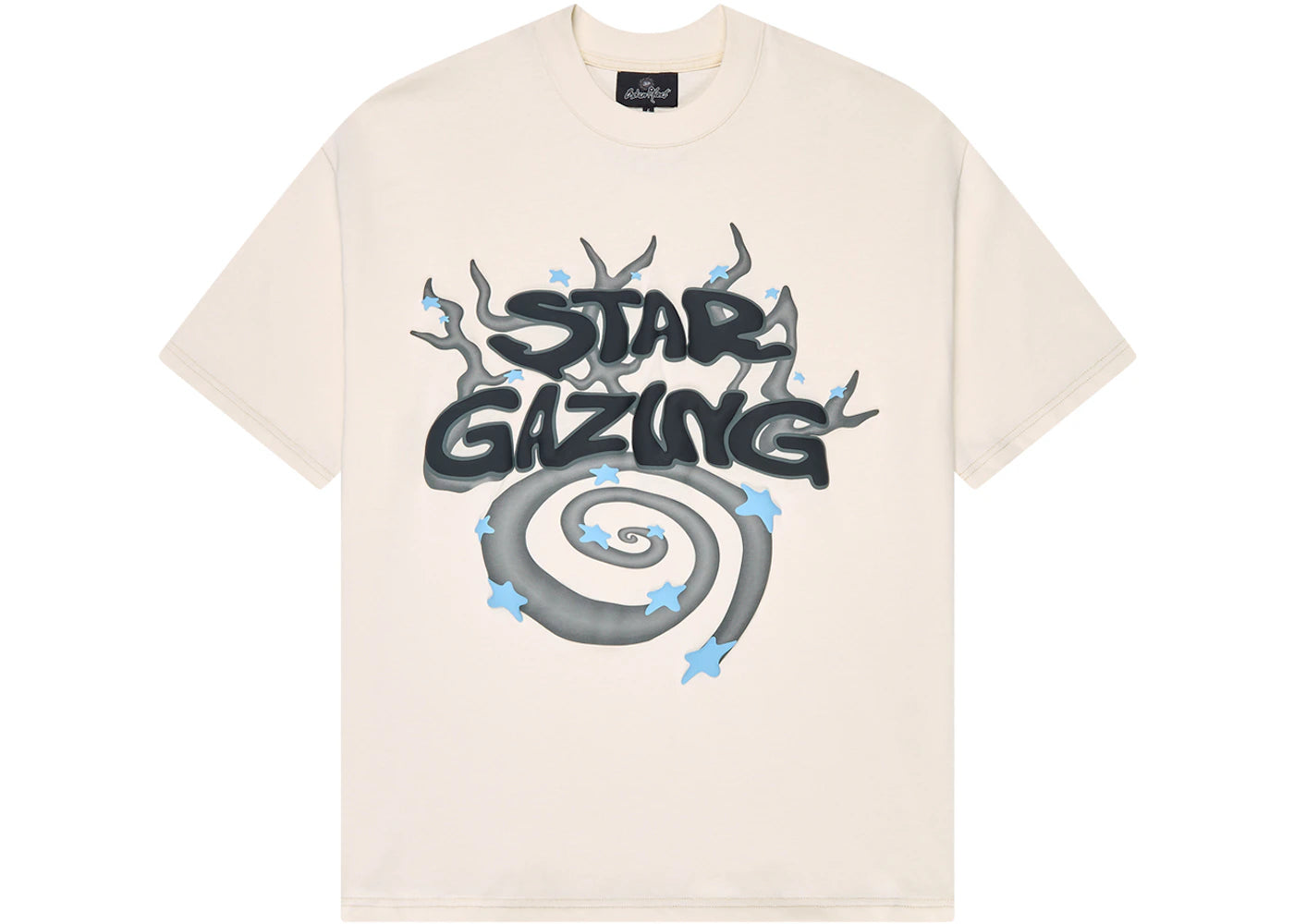 Broken Planet Stargazing T-Shirt Vanilla White - 1