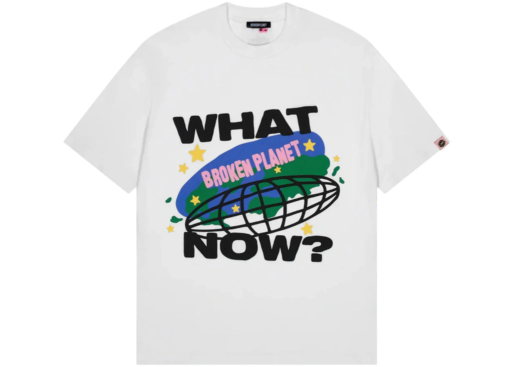 Broken Planet What Now T-shirt White - 1