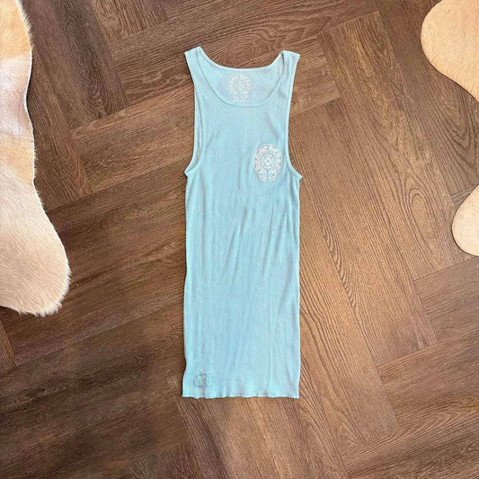 Chrome Hearts Baby Blue Rib Tank Marlowe - 1