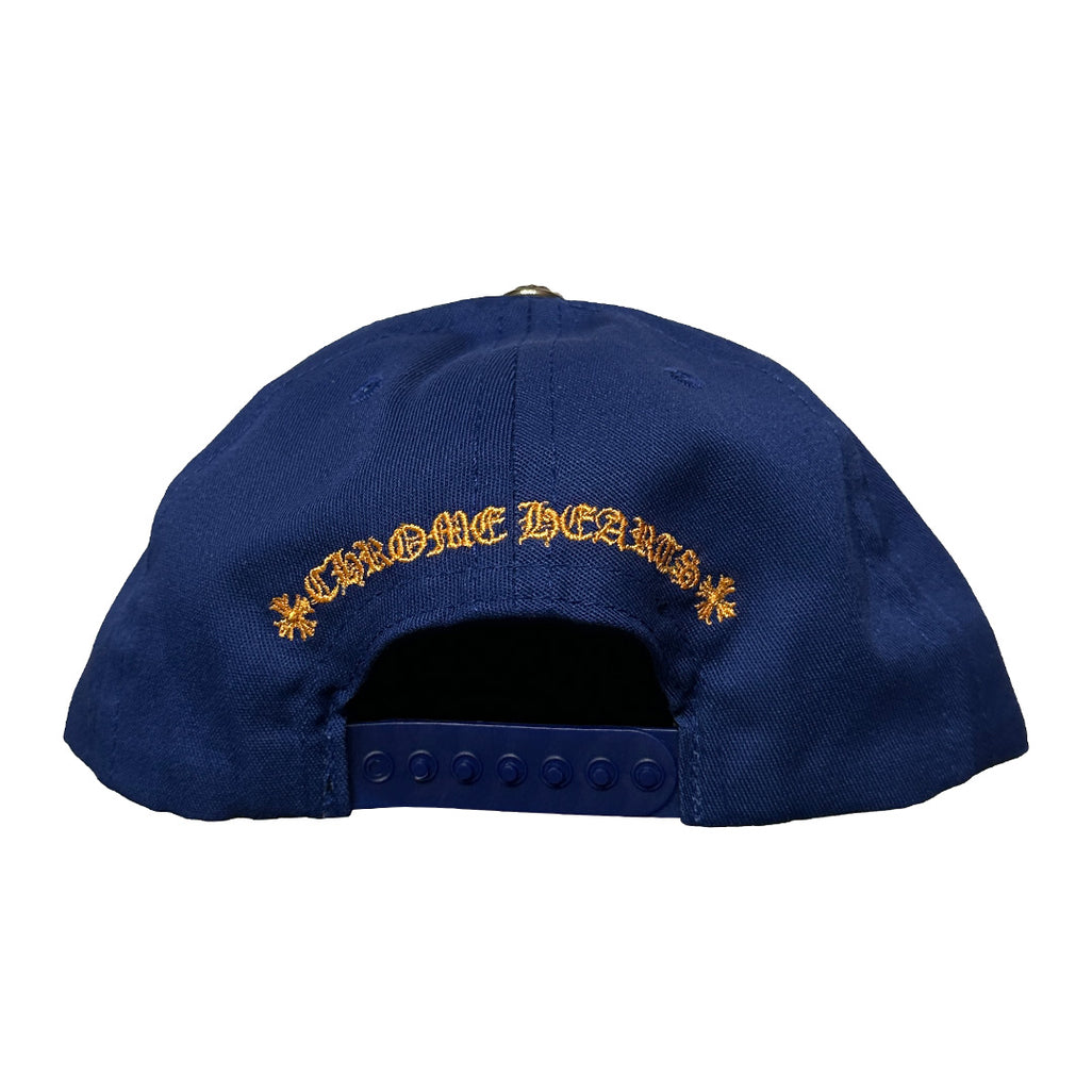 Chrome Hearts Baseball Trucker Hat Blue Gold - 5