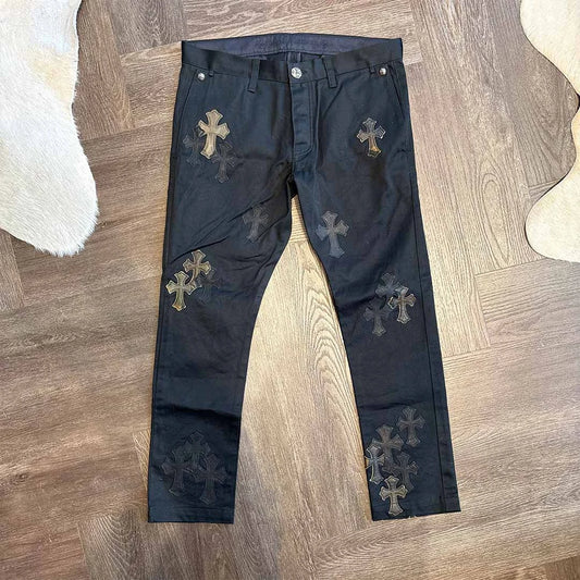 Chrome Hearts Black Camo Jeans 40 Patches - 1