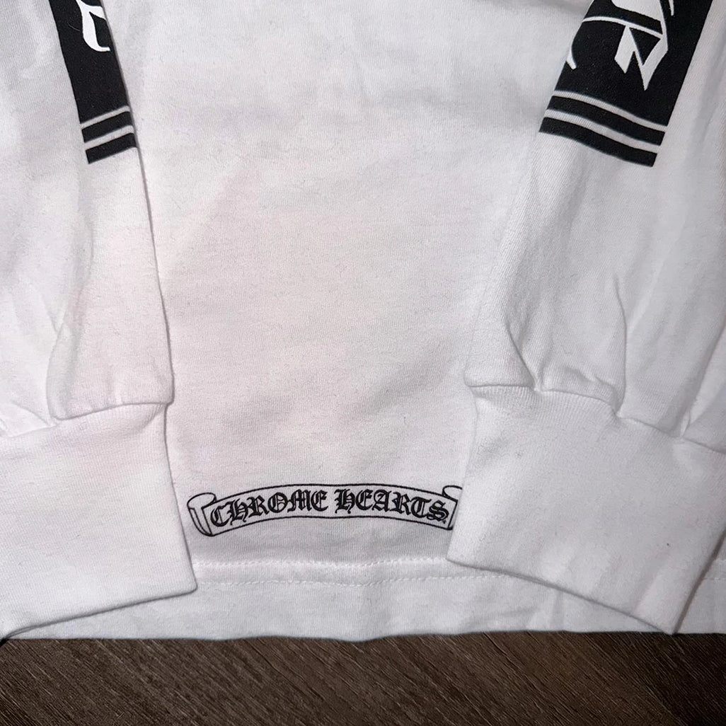 Chrome Hearts Boost L/S T-shirt White - 3