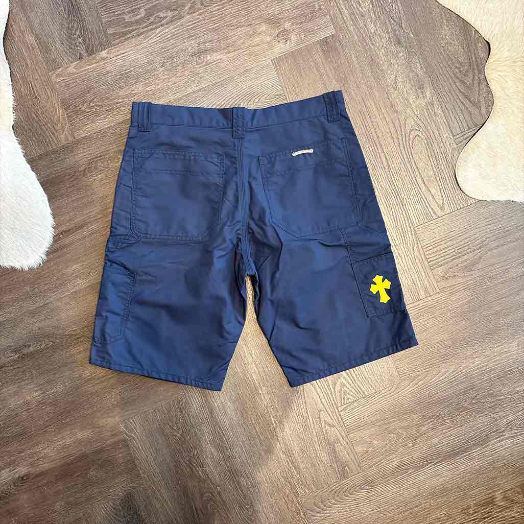 Chrome Hearts Blue Black Carpenter Cargo Shorts