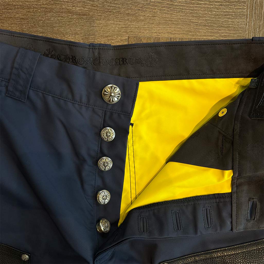 Chrome Hearts Blue Black Carpenter Cargo Shorts