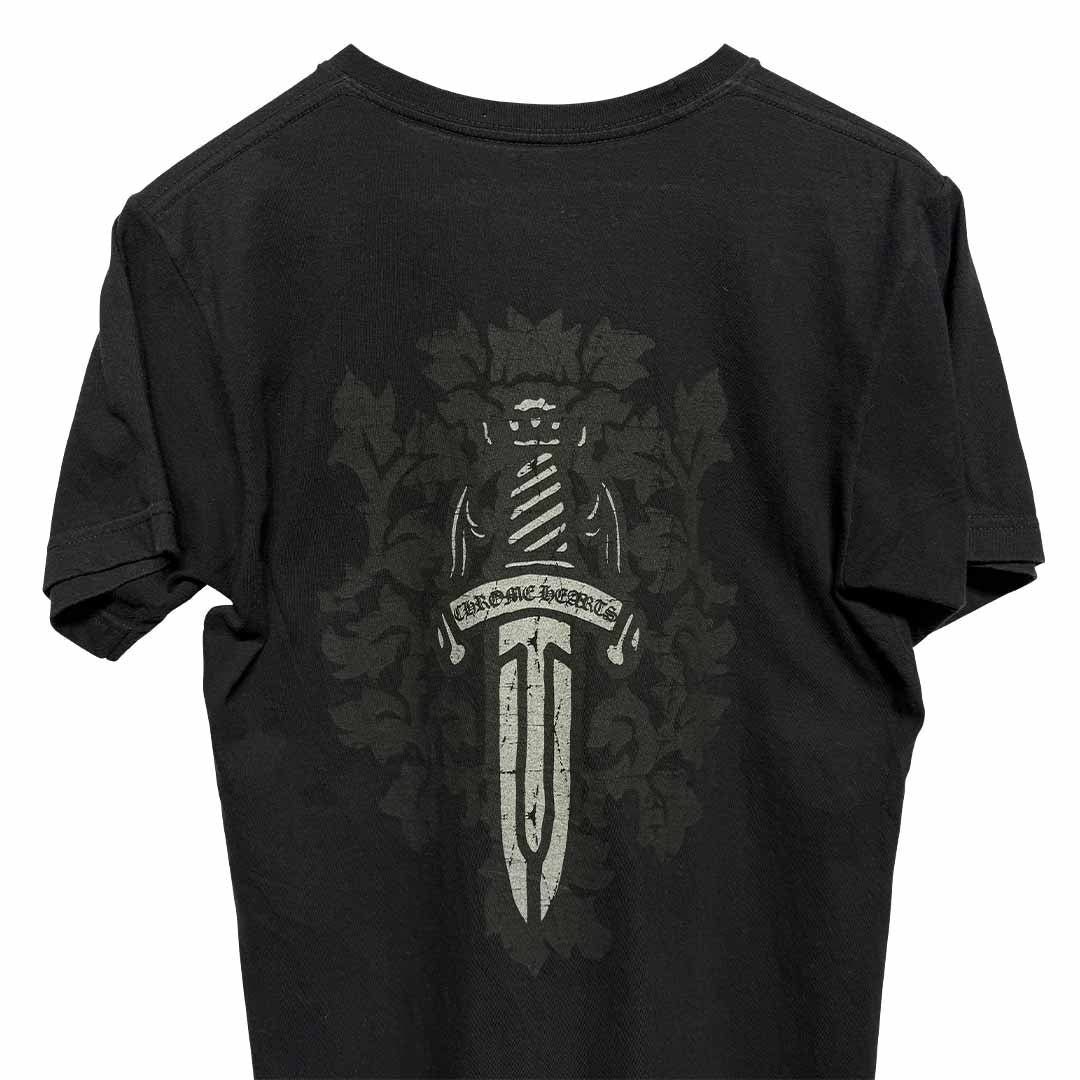 Chrome Hearts Dagger Motif T-Shirt Black - 3
