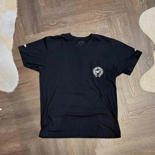Chrome Hearts Deadly Doll Horseshoe T-Shirt Black - 1