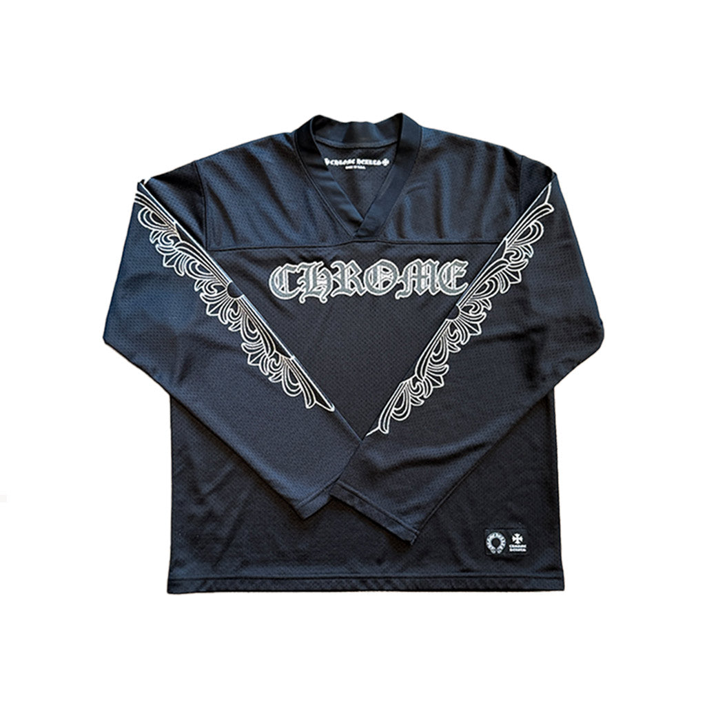 Chrome Hearts Floral Black Jersey