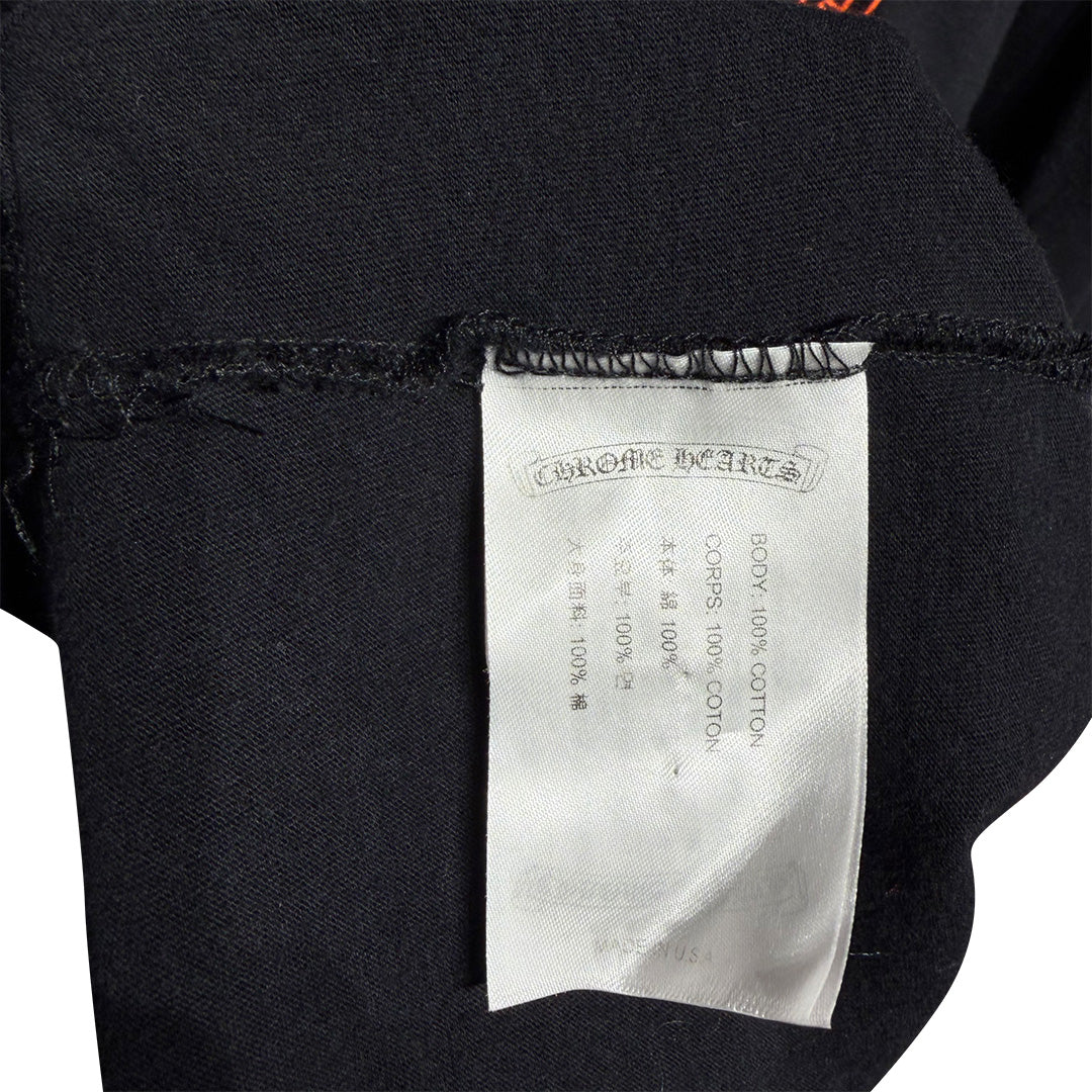 Chrome Hearts Gradient Logo Long Sleeve Black/Yellow - 8