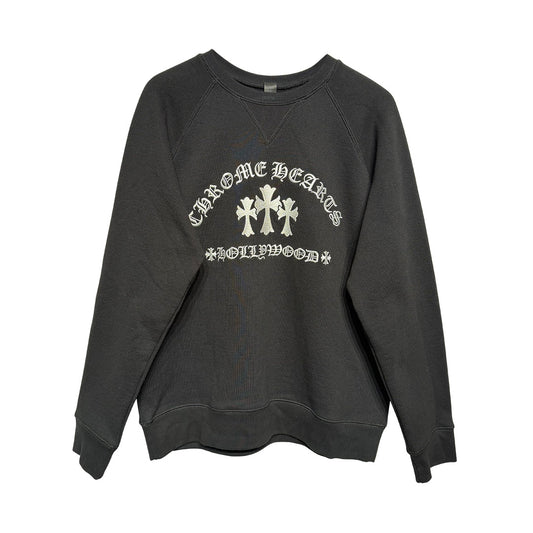 Chrome Hearts Hollywood Cross Crewneck Sweatshirt - 1