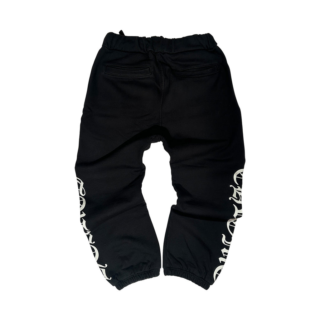 Chrome Hearts Horse Shoe Sweatpants Black - 4
